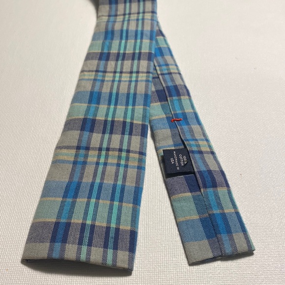 Mens plaid J.Crew tie - Picture 6 of 10